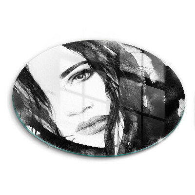 Tábua de cortar Rosto de mulher