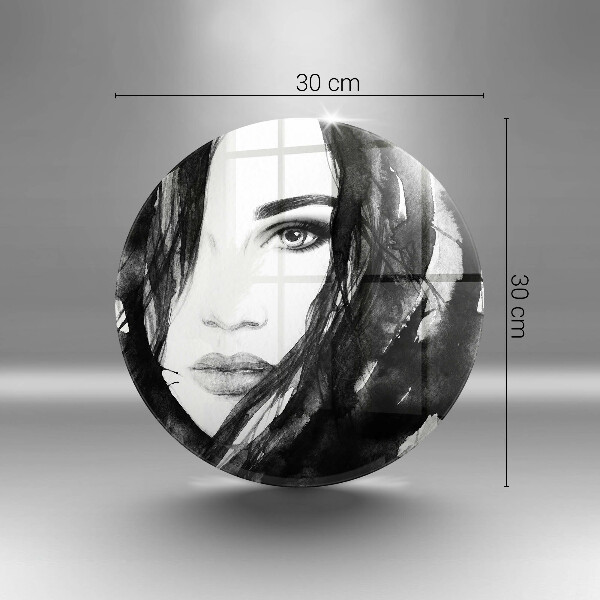 Tábua de cortar Rosto de mulher