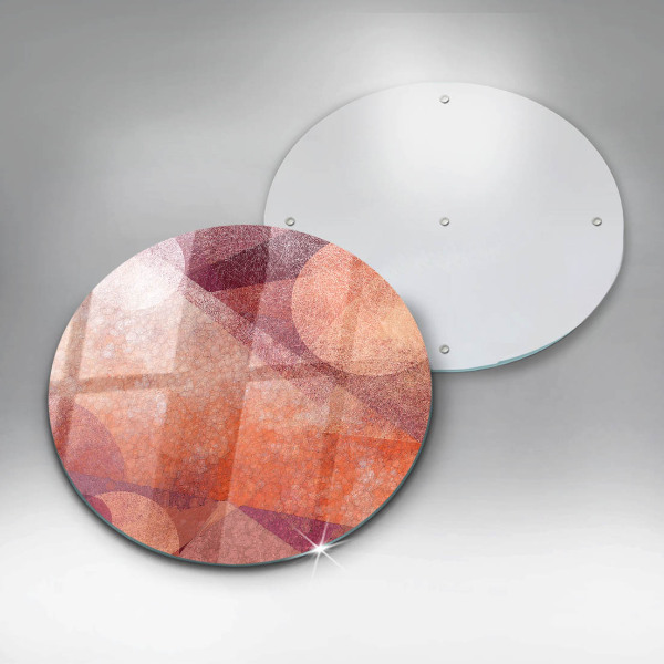 Tábua de corte de vidro Arte abstrata