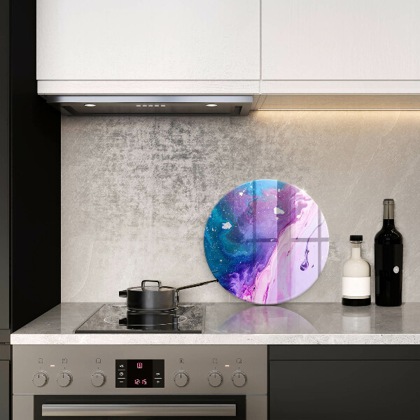 Tábua de vidro Tinta abstrata