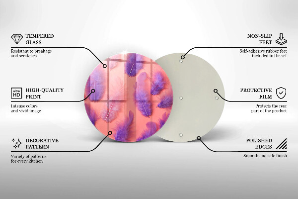 Tábua de cortar Penas fofas