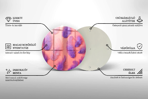 Tábua de cortar Penas fofas