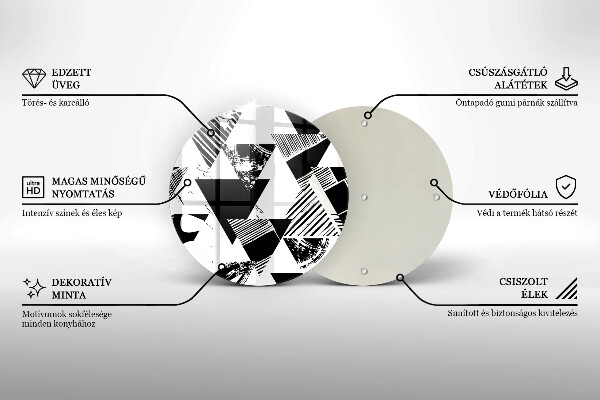 Tábua corte Triângulos geométricos