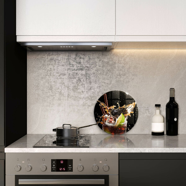 Tábua de vidro Beber com gelo