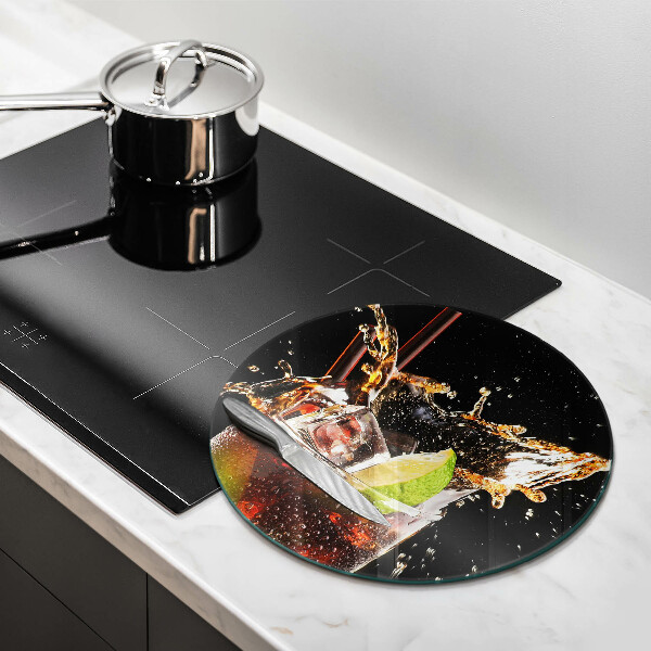 Tábua de vidro Beber com gelo