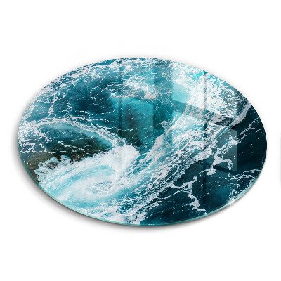 Tábua de cortar Ondas espumosas de água