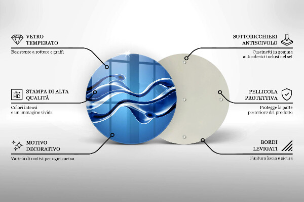 Tábua de cortar alimentos Abstração de fluidos