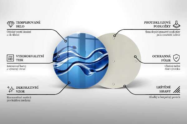 Tábua de cortar alimentos Abstração de fluidos