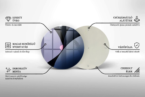 Tábua de cortar Formas abstratas