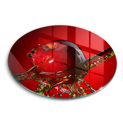 Tábua de cortar Maçã na água