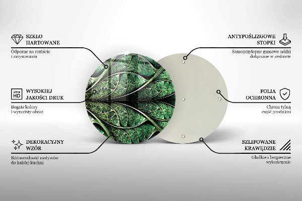 Tábua de cortar alimentos Estrutura das nervuras das folhas