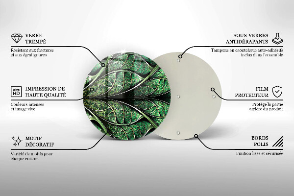 Tábua de cortar alimentos Estrutura das nervuras das folhas
