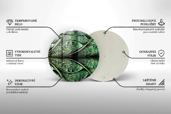 Tábua de cortar alimentos Estrutura das nervuras das folhas