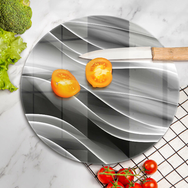 Tábua corte Linhas de fumaça abstratas