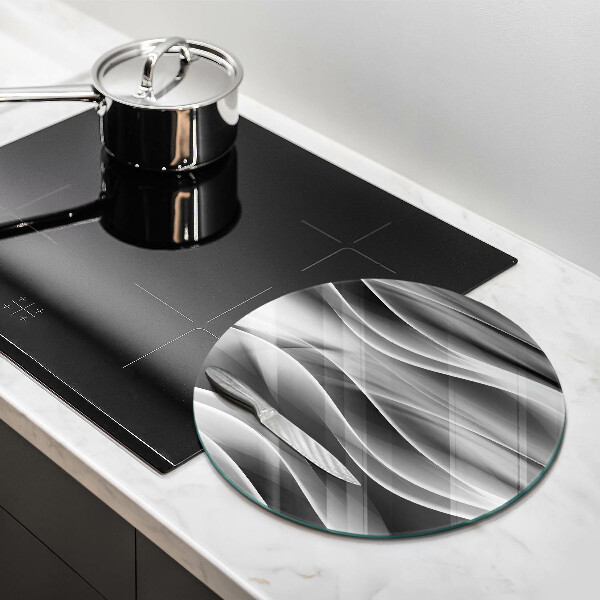 Tábua corte Linhas de fumaça abstratas