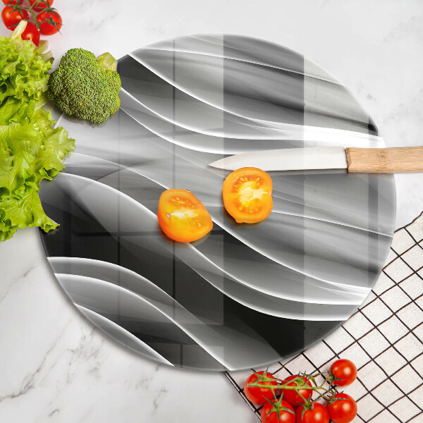 Tábua corte Linhas de fumaça abstratas