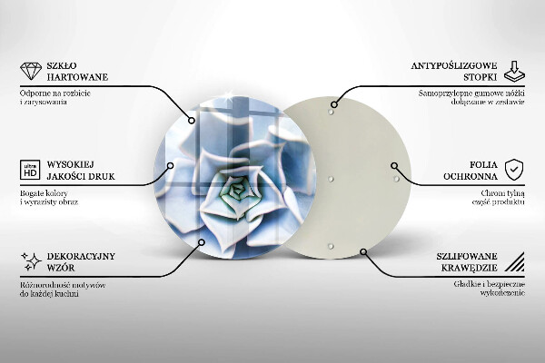 Tábua para corte planta de flor