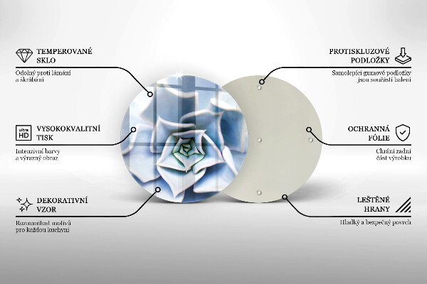 Tábua para corte planta de flor