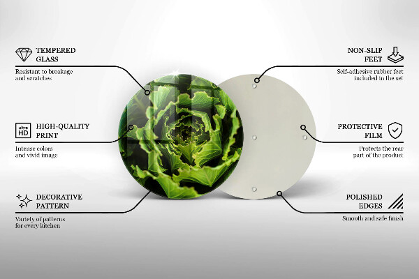 Tábua cozinha Comer folhas de alface