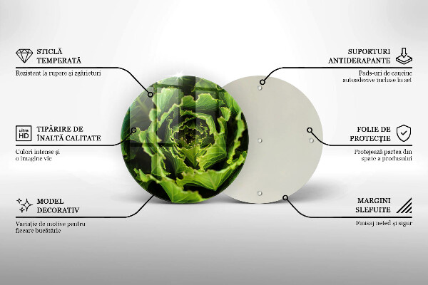 Tábua cozinha Comer folhas de alface