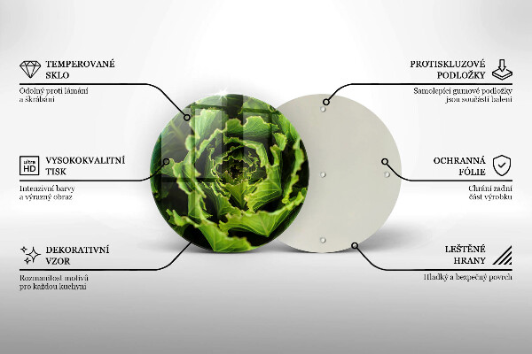 Tábua cozinha Comer folhas de alface