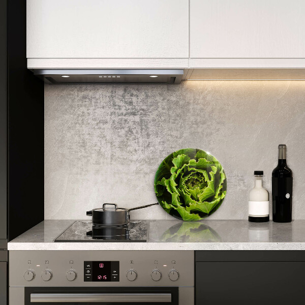 Tábua cozinha Comer folhas de alface