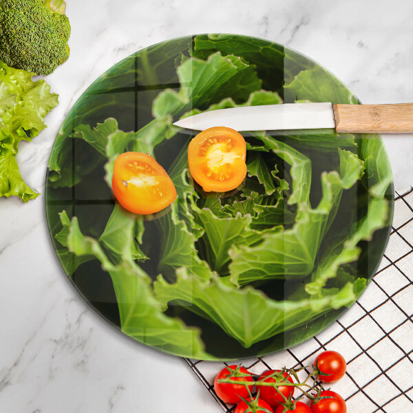 Tábua cozinha Comer folhas de alface