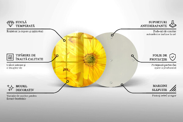 Tábua cozinha Pétalas de flores