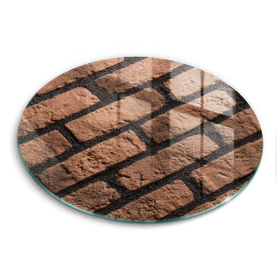 Tábua de cortar alimentos Parede de tijolos