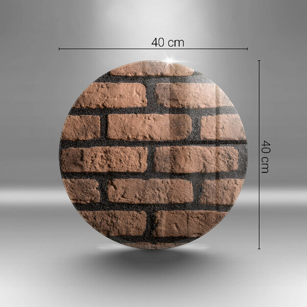 Tábua de cortar alimentos Parede de tijolos