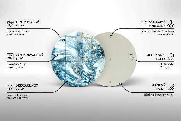 Tábua para corte Estrutura com ouro