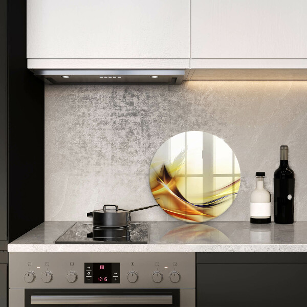 Tábua de cortar Linhas abstratas de luz