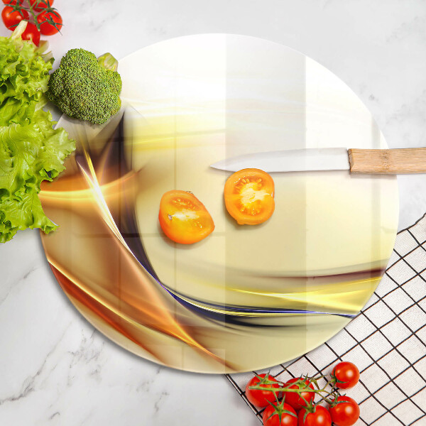 Tábua de cortar Linhas abstratas de luz