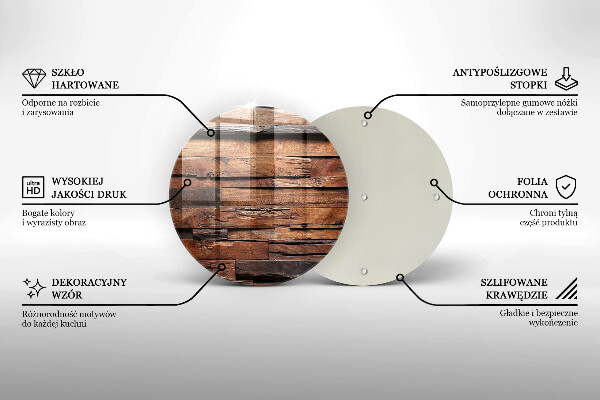 Tábua de cortar Tábuas de madeira decorativas