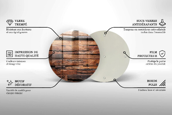 Tábua de cortar Tábuas de madeira decorativas