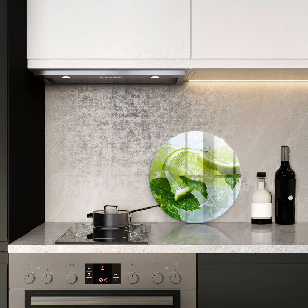 Tábua para cozinha Limão, hortelã e gelo