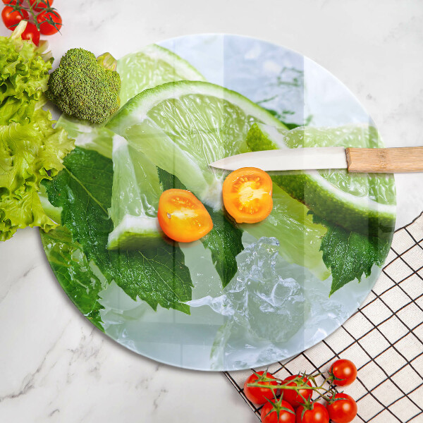 Tábua para cozinha Limão, hortelã e gelo