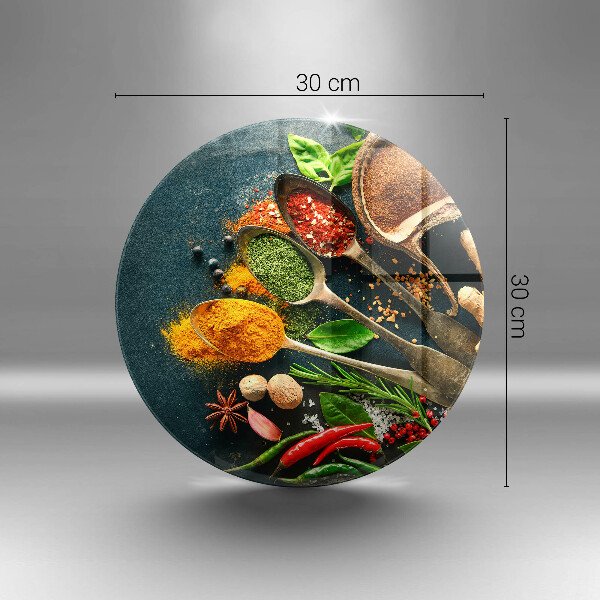 Tábua cozinha Colheres de tempero de cozinha