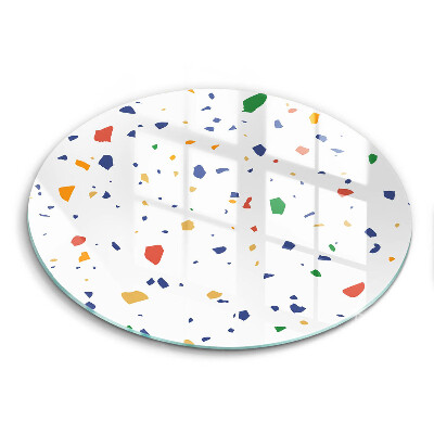 Tábua de cortar de vidro Grés colorido