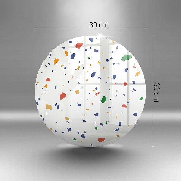 Tábua de cortar de vidro Grés colorido