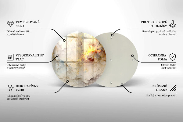 Tábua cozinha Textura de mármore com ouro