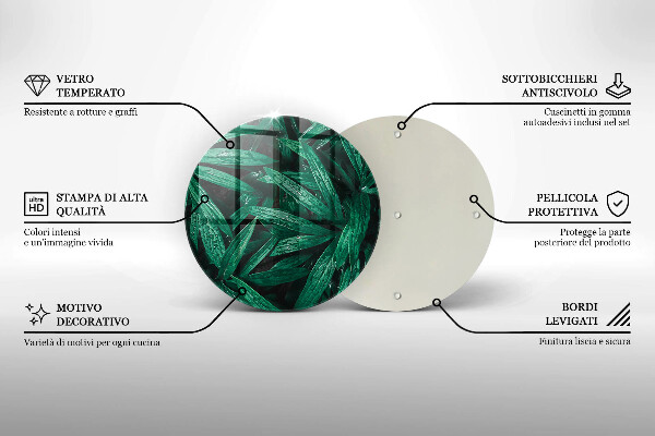 Tábua para corte Folhas de plantas