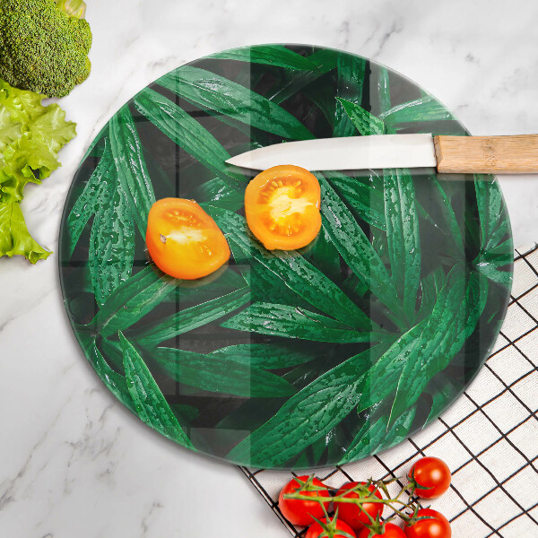 Tábua para corte Folhas de plantas