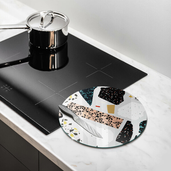 Tábua de corte de vidro Pedra de porcelana