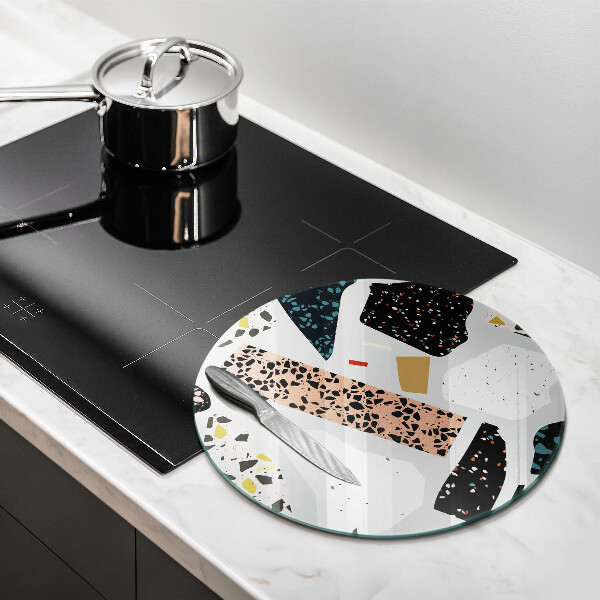 Tábua de corte de vidro Pedra de porcelana