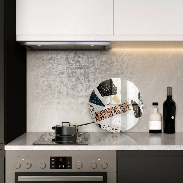 Tábua de corte de vidro Pedra de porcelana