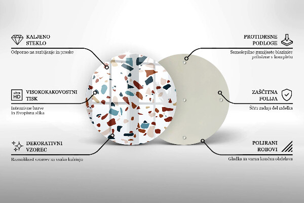 Tábua para cozinha Pedra decorativa