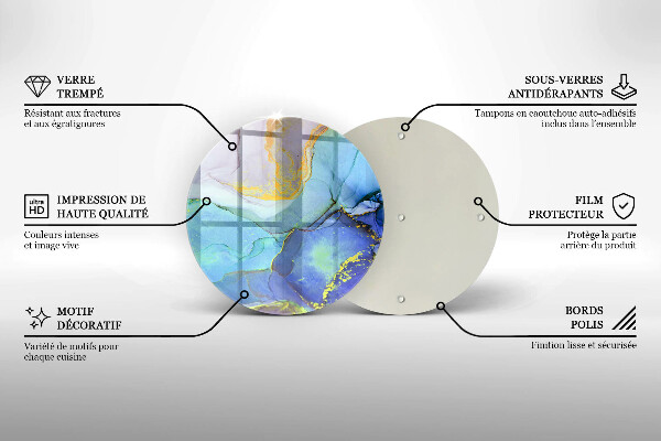 Tábua para corte Ouro em pedra rachada