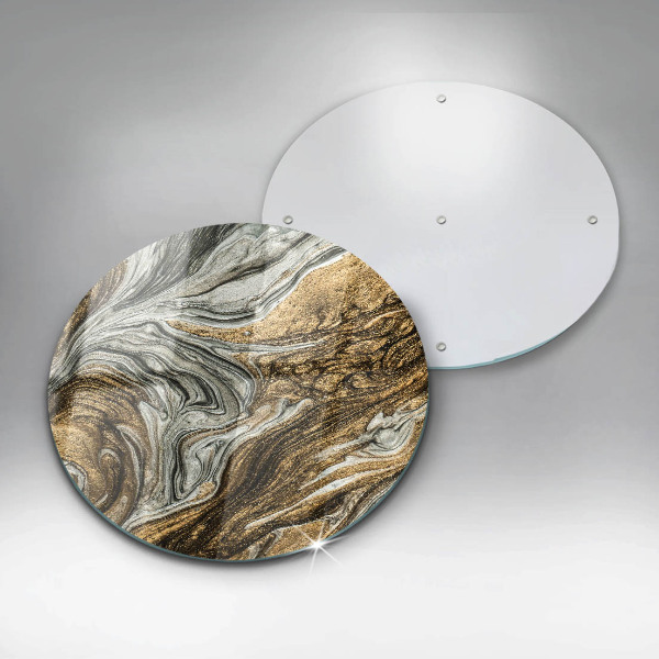 Tábua de corte Abstração rica