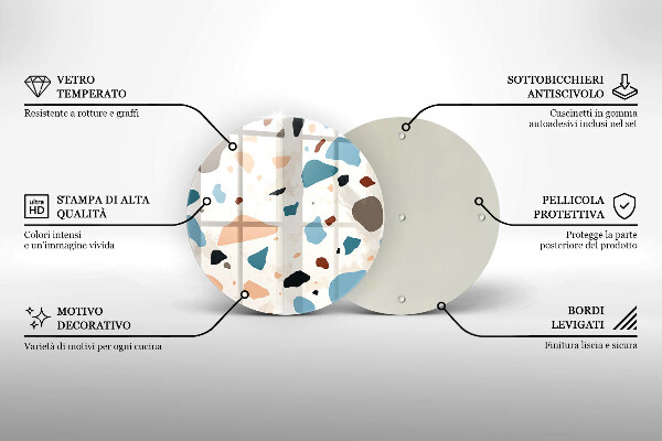Tábua para cozinha Grés decorativo